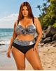 Picture of PLUS SIZE BIKINI TUMMY CONTROL HIGH WAISTED